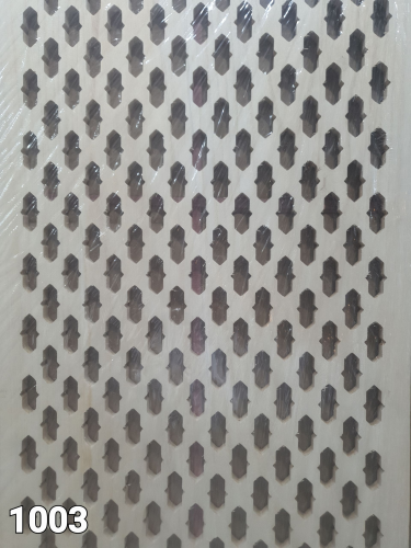 مشربيه خشب ديكور مفرغ طول 2 متر وعرض 50 سم