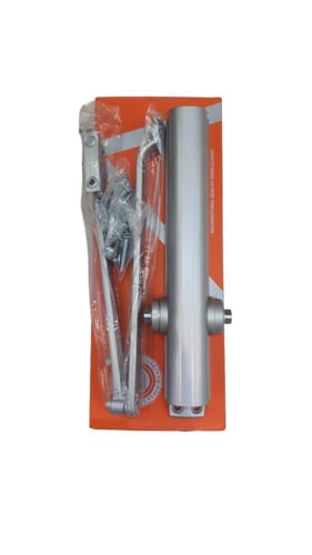 دفاش باب اكادا مع غطاء للحماية 30 سم فضي للابواب ذ...