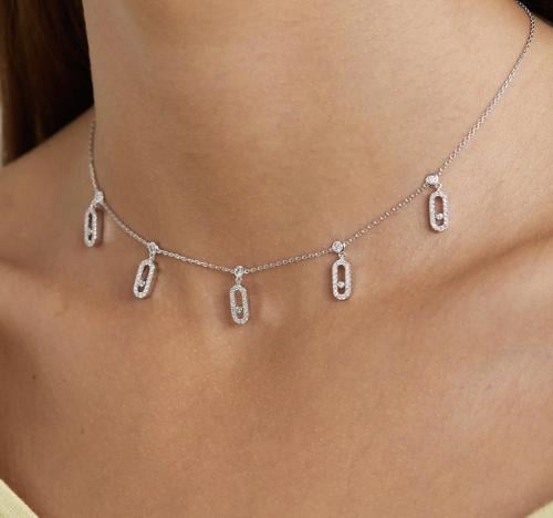 شوكر ميسكا فضي