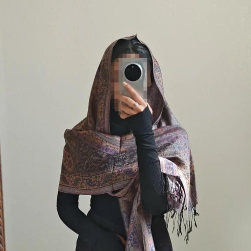 وشاح حرير #Sii5