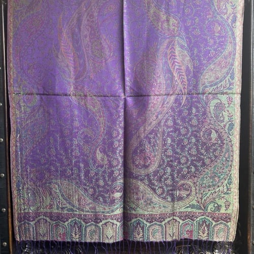 وشاح حرير بدرجات البنفسجي #Sii7