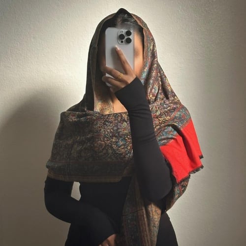 شال حرير #SS34