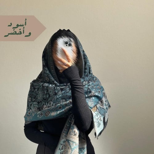 شال كشميري ملون 7