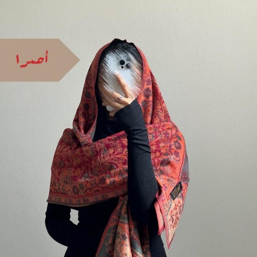 شال كشميري ملون 7