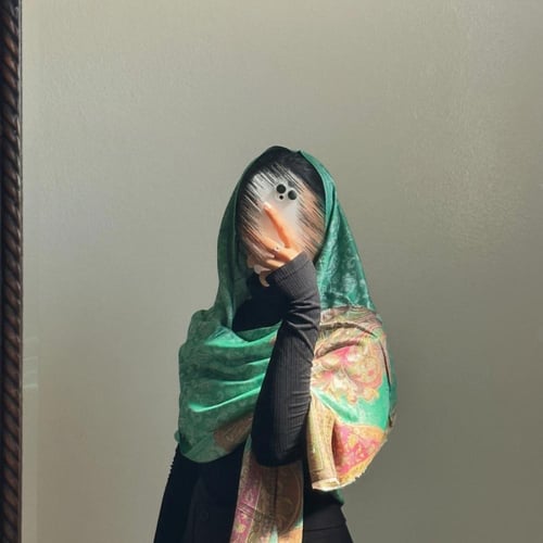 شال حرير #SS21