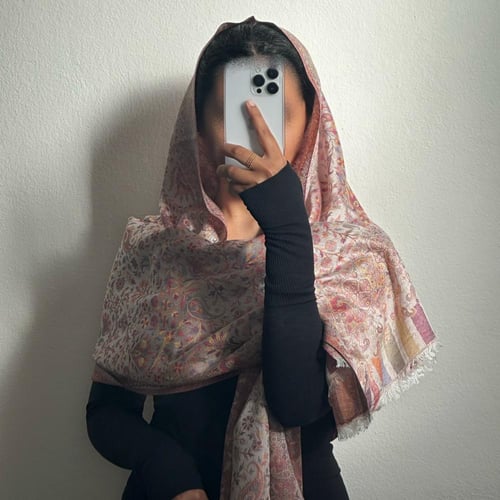 شال حرير #SS43