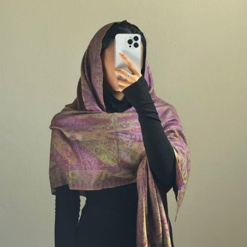 شال حرير #SS36