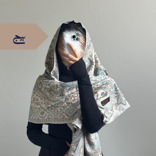 شال كشميري ملون 8