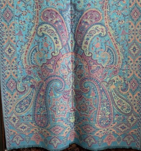 شال كشميري ملون 2