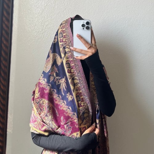 شال كشميري فيل وجمل