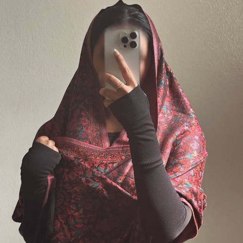 شال حرير #SS32