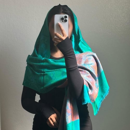 شال حرير #SS35