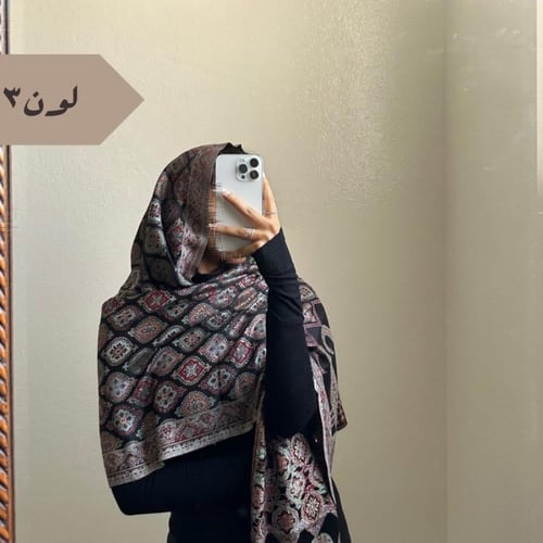 شال كشميري ملون 3
