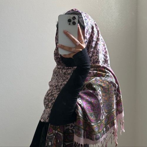 شال حرير #S2