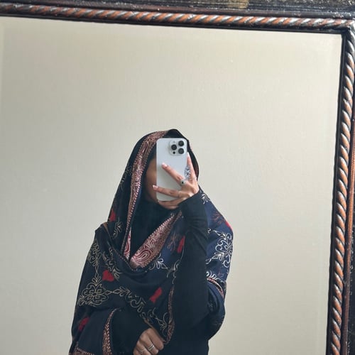 شال كشميري كحلي #F29