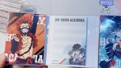 ورق ملاحظات My Hero Academia