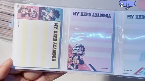 ورق ملاحظات My Hero Academia