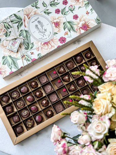 بوكس توزيعات 40 قطعة شكولاتة