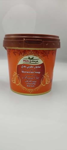 Moroccan traditional soap with argan oil and herbs