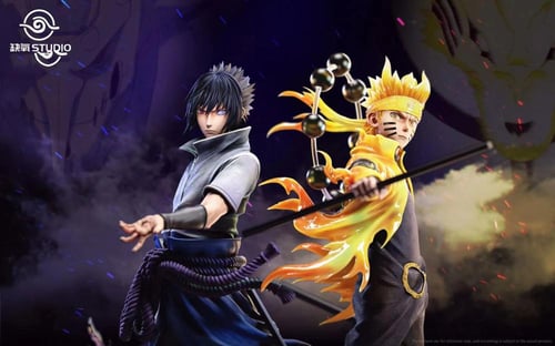 Uzumaki Naruto & Uchiha Sasuke (QueYang Studio)