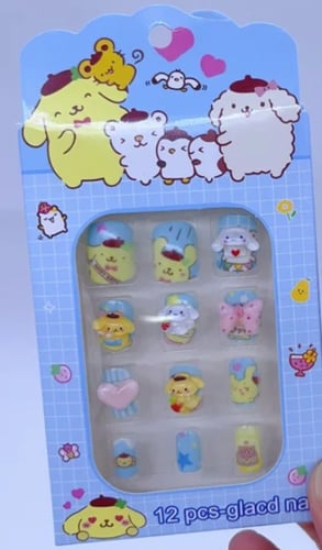 اظافر سانريو - Sanrio Fake Nails