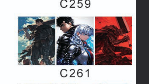 ميدالية بيرسيرك ثلاثية الابعاد - berserk 3D Keycha...