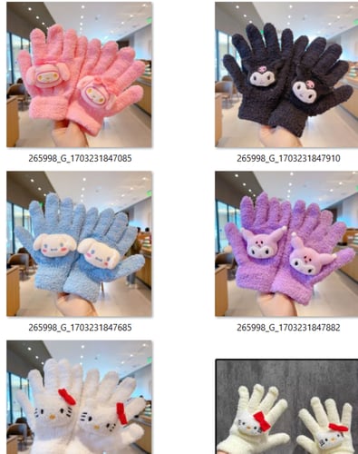 قفزات سانريو - Sanrio Gloves