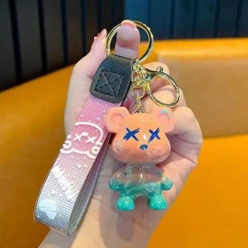 ميدالية مجسم دب - Bear figure Keychain