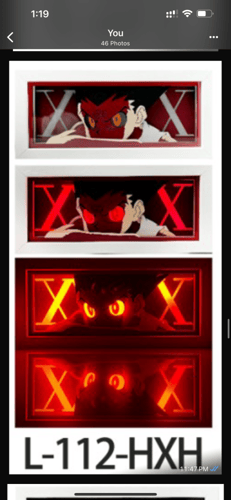 بوكس اضاءة غون - Light Box gon