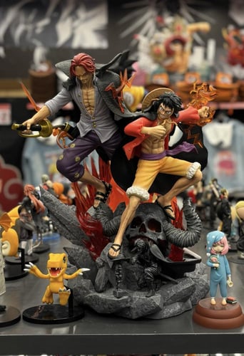 لوفي & شانكس - luffy & shanks