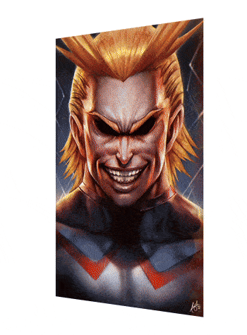 بوستر ثلاثي الابعاد أكاديميتي للأبطال - My Hero Ac...
