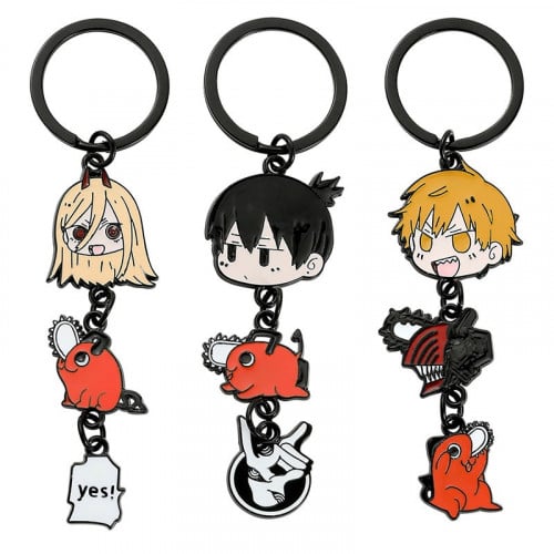 ميدالية رجل المنشار - Chainsaw man Keychain