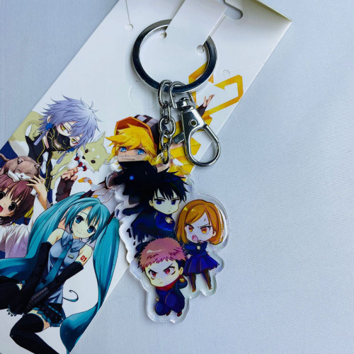 jujutsu kaisen key chain - ميدالية جيتسو كايسن