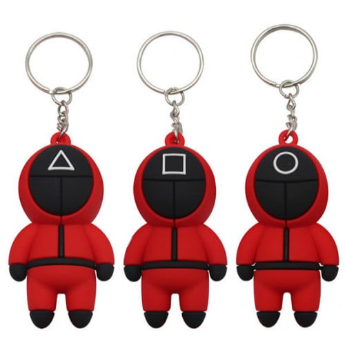 ميدالية لعبة الحبار - squid game Keychain