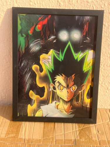 لوحة هنتر اكس هنتر ثلاثي الابعاد- 3D Hunter X Hunt...