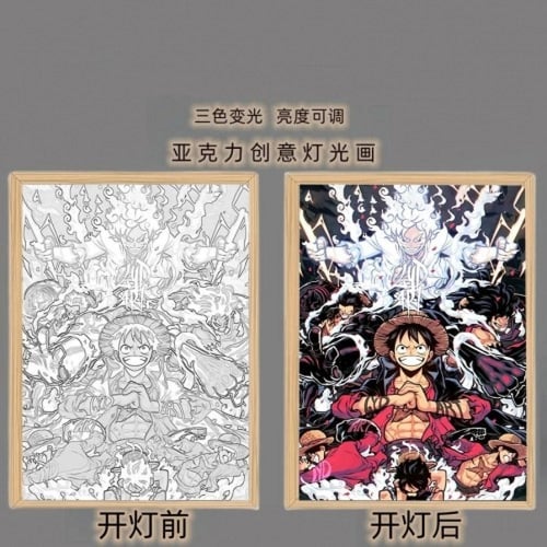 بوكس اضاءة ون بيس - one piece Light Box