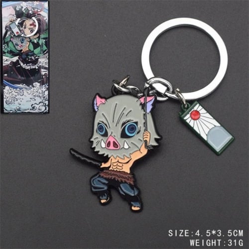 ميدالية قاتل الشياطين - Demon Slayer Keychain