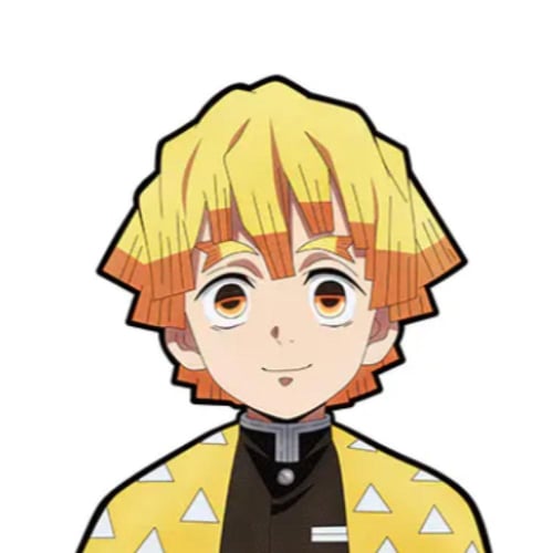 ستيكر زينيتسو ثلاثي الابعاد - Zenitsu 3D Sticker