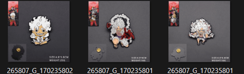 بروش لوفي - Luffy Brooch