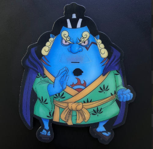 ستيكر جينبي ثلاثي الابعاد - Jinbe 3D Sticker