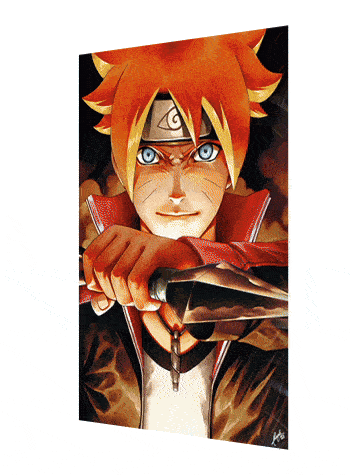 بوستر ناروتو ثلاثي الابعاد - Naruto 3D Poster