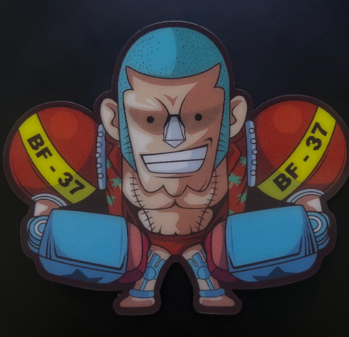 ستيكر فرانكي ثلاثي الابعاد - Franky 3D Sticker