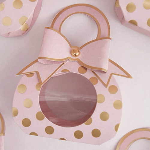 توزيعات شنطة شفاف (ربع تولة مسك) - توزيعات فاخرة ل...