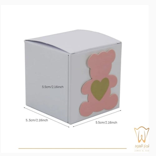 توزيعات بوكس بشريطة(نانو مسك +بخور رقائق