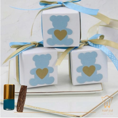 توزيعات بوكس بشريطة(نانو مسك +بخور رقائق