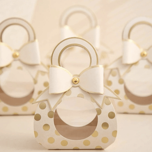 توزيعات شنطة شفاف (ربع تولة مسك) - توزيعات فاخرة ل...