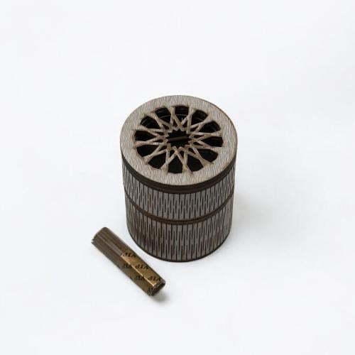 مبخرة كوب السيارة + الأعواد - مبخرة خشبية ذكية