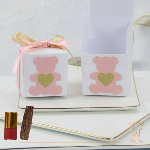 توزيعات بوكس بشريطة(نانو مسك +بخور رقائق