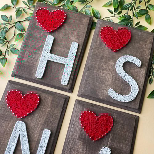 لوحة خشبية | حرف انقلش