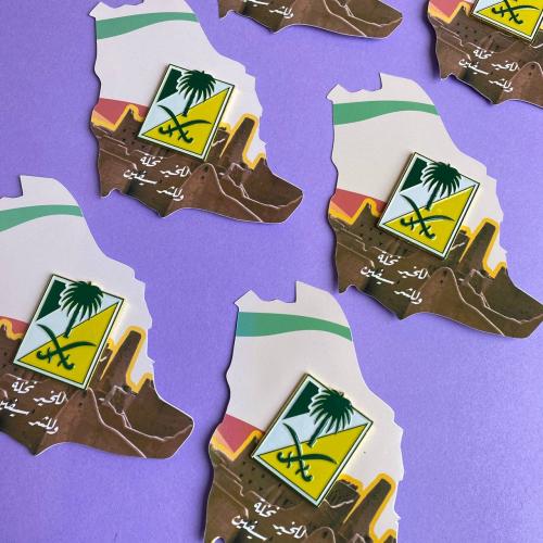 بروش سيفين ونخلة